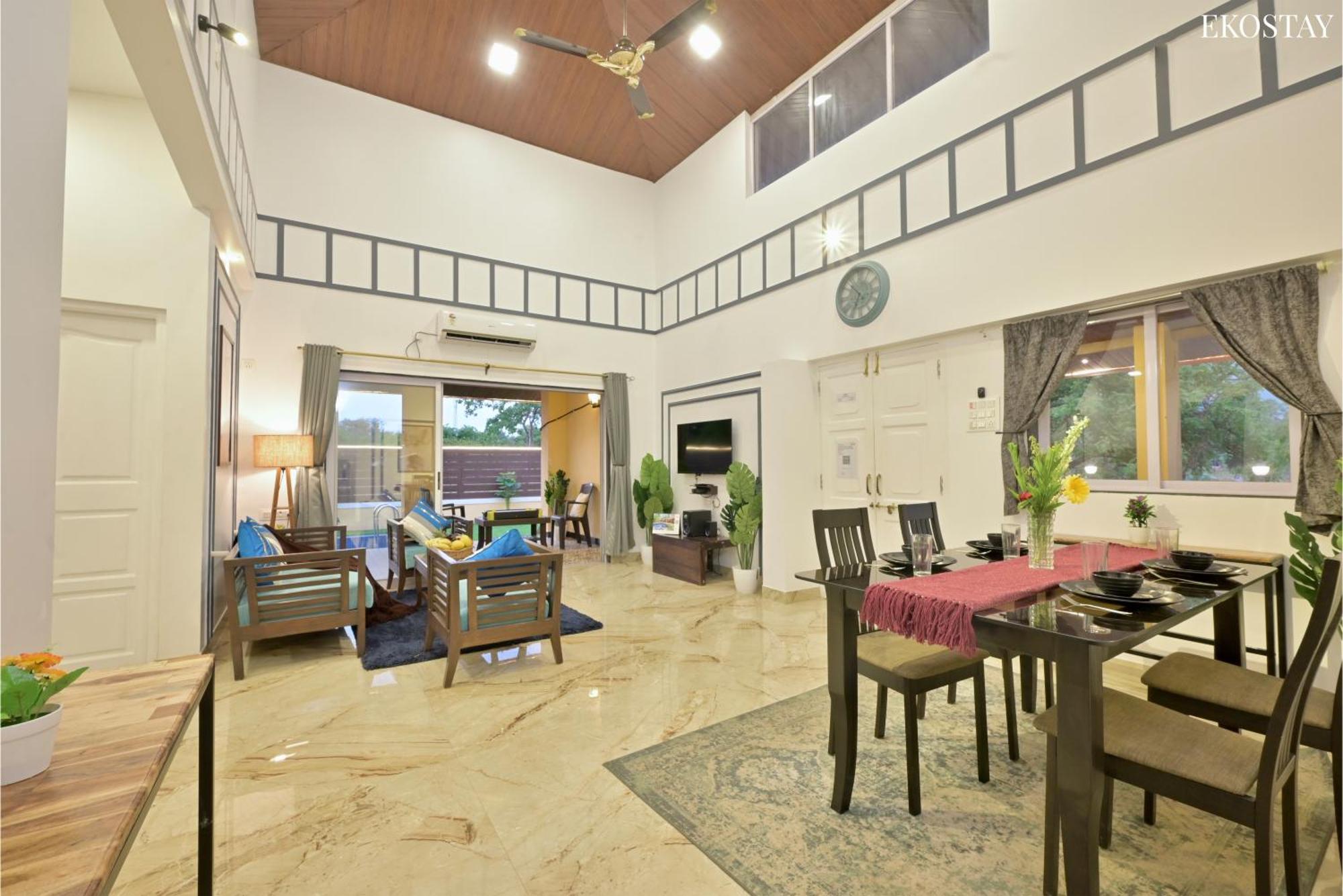 Ekostay - Pinewood Villa Alibag Luaran gambar