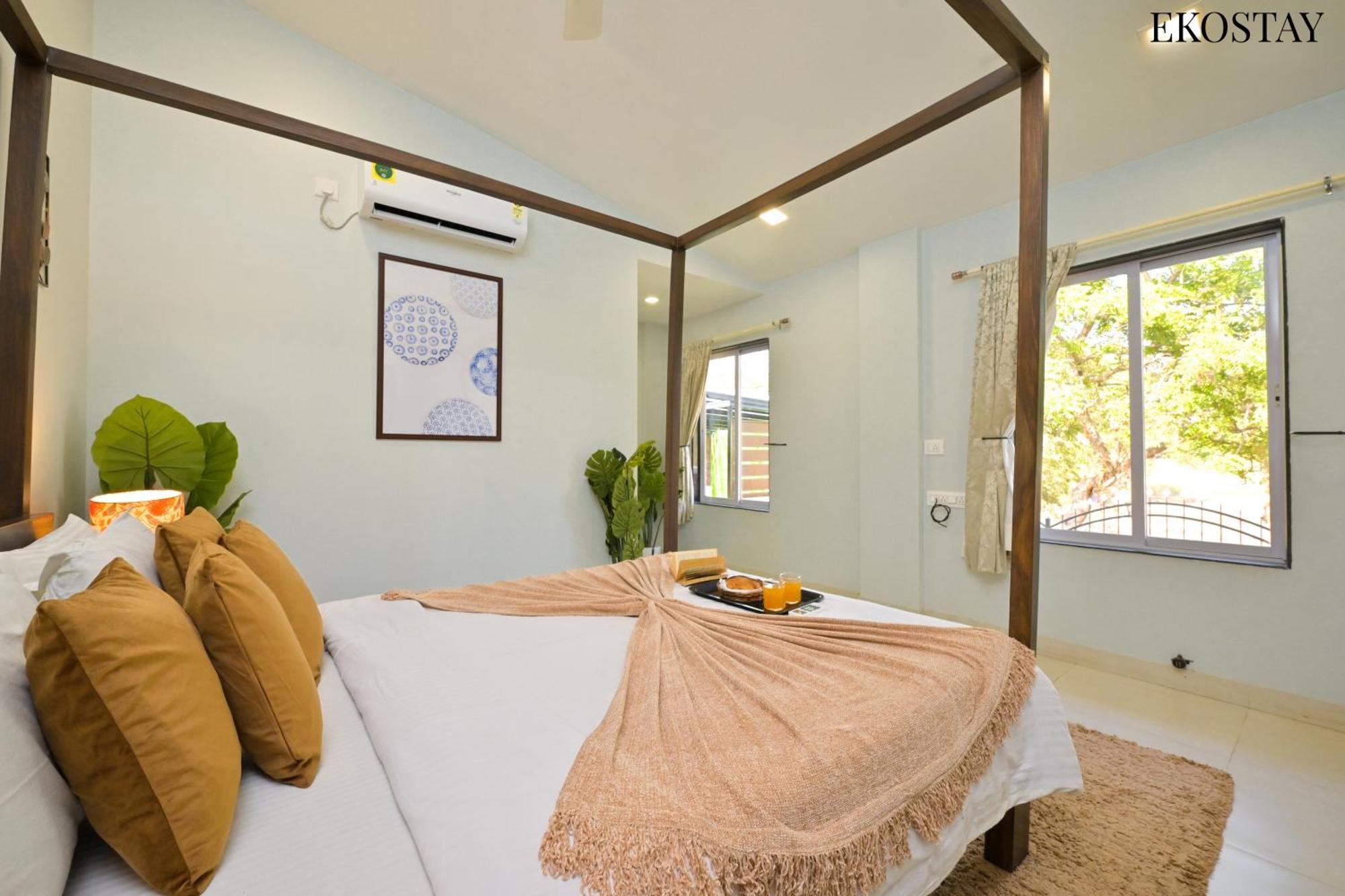 Ekostay - Pinewood Villa Alibag Luaran gambar